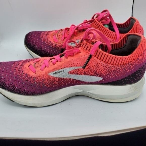 Brooks Levitate 2 Women's Pink Purple Running Shoes Size 8.5 - Picture 9 of 12